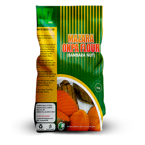 Mazara Bambara Nut Flour Okpa Flour DeyChop