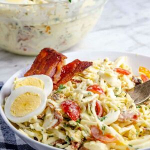Coleslaw And Egg