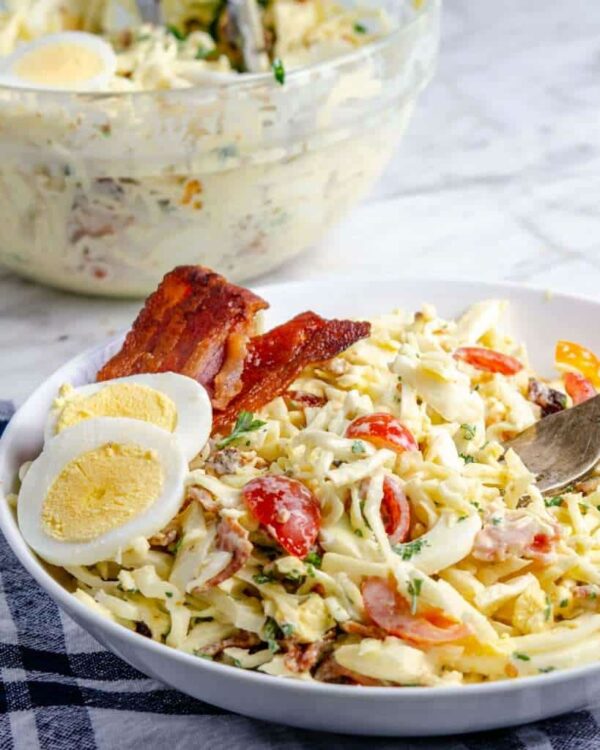 Coleslaw And Egg