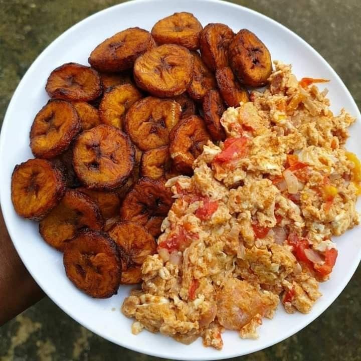 Fried Plantain & Egg Sauce - DeyChop